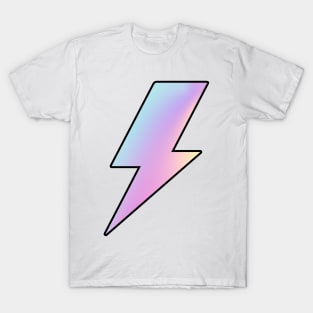 Lightning bolt holographic T-Shirt